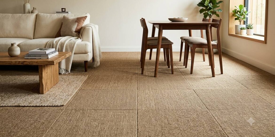 Natural Sisal Tiles- A Practical Approach to Textured and Modular Flooring