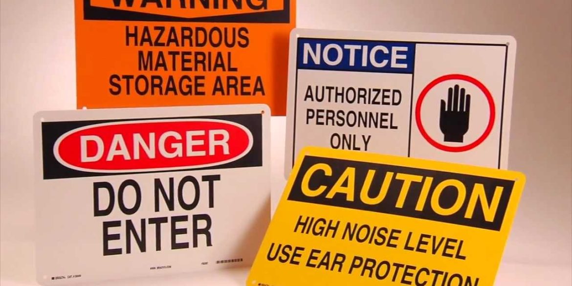 What Are The Necessary Facts About Safety Signs At Workplaces?